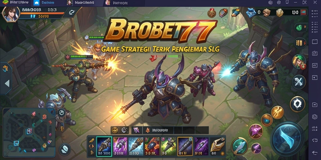 Tampilan gameplay menarik dari BROBET77 menunjukkan aksi strategi yang mendalam.