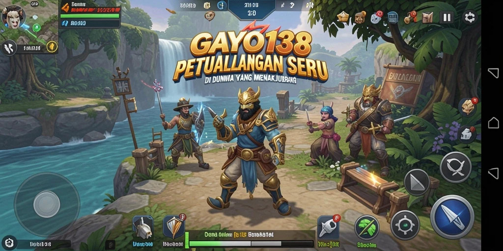 Tampilan gameplay GAYO138 yang mendebarkan dengan pemandangan petualangan yang menakjubkan.