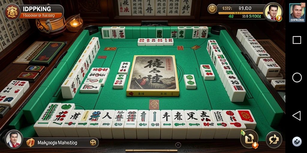 Tampilan gameplay <strong>IDPKING</strong> yang menarik saat bermain Mahjong.