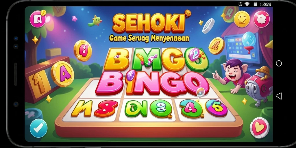 Screenshot gameplay SEHOKI menampilkan suasana Bingo yang seru.