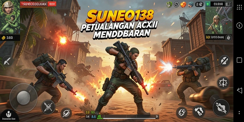 Tampilan gameplay mendebarkan SUNEO138 dengan aksi seru dan grafis menawan.